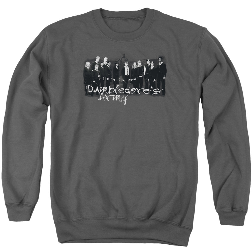 HARRY POTTER AND THE ORDER OF PHOENIX/DA SQUAD - ADULT CREWNECK SWEATSHIRT - CHARCOAL