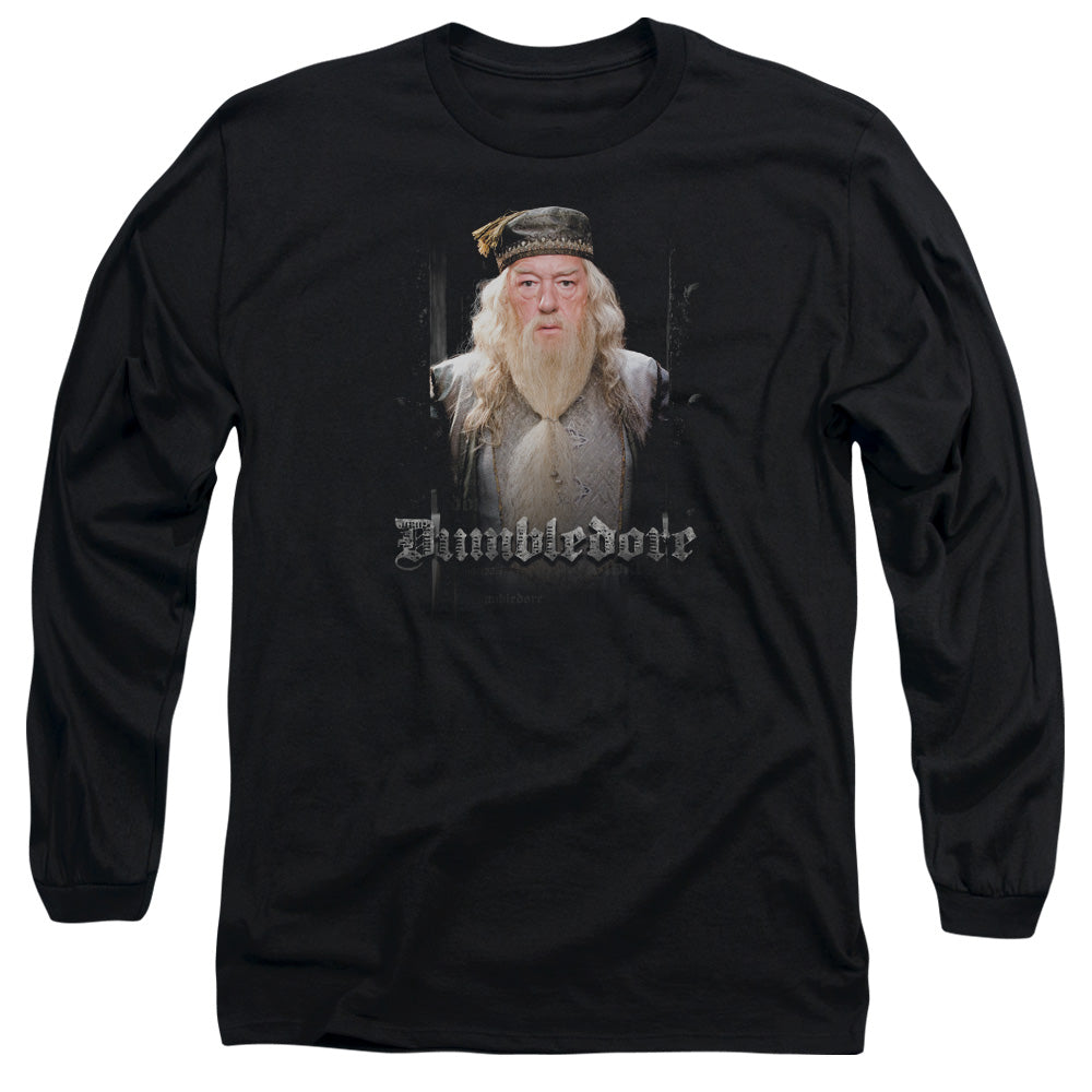 HARRY POTTER/DUMBLE DOORS -  L/S ADULT 18/1  - BLACK