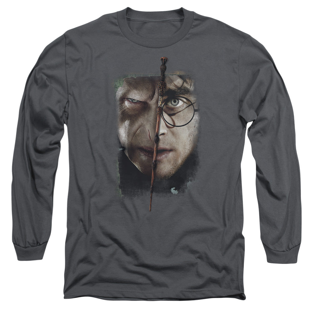 HARRY POTTER/IT ALL ENDS HERE -  L/S ADULT 18/1  - CHARCOAL