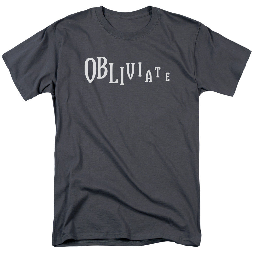 HARRY POTTER/OBLIVIATE - S/S ADULT 18/1 - CHARCOAL