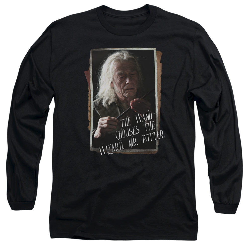 HARRY POTTER/OLIVANDER -  L/S ADULT 18/1  - BLACK