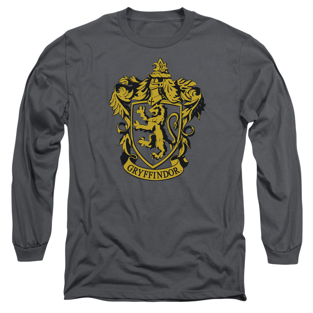 HARRY POTTER/GRYFFINDOR CREST -  L/S ADULT 18/1  - CHARCOAL