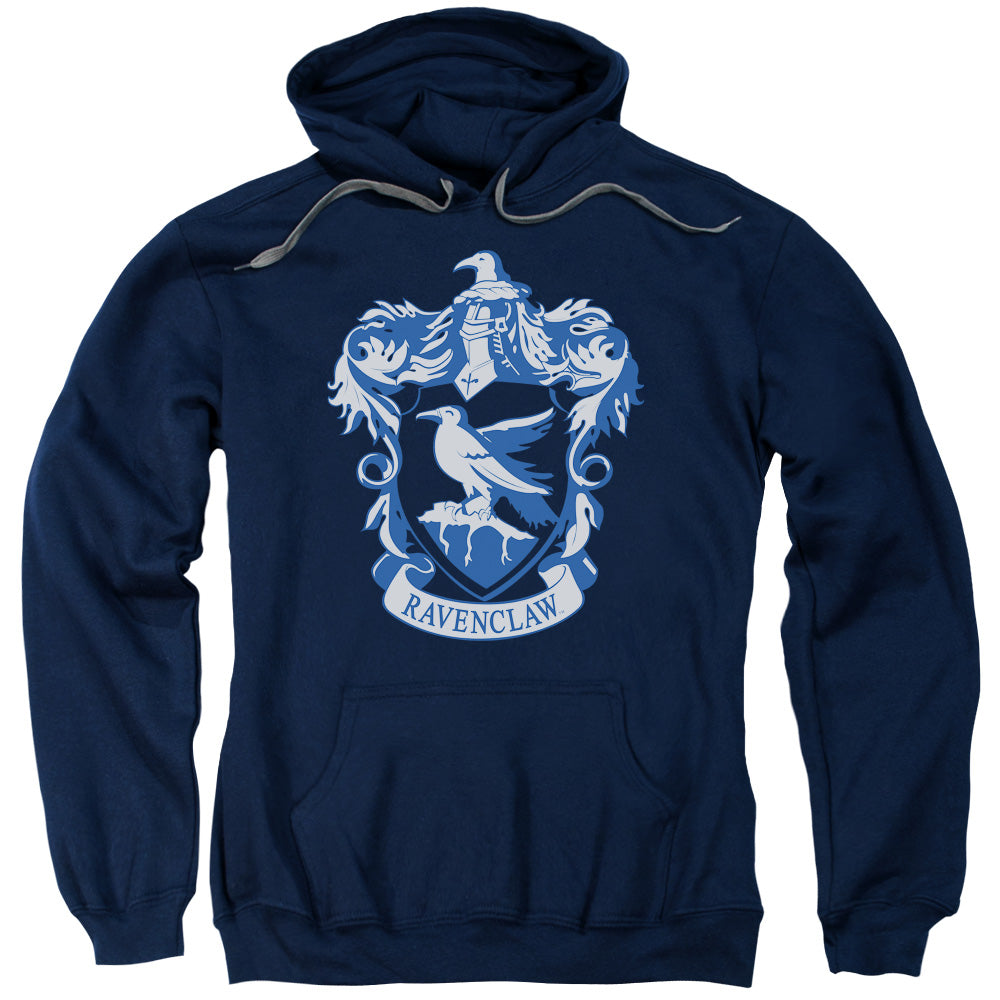HARRY POTTER/RAVENCLAW CREST - ADULT PULLOVER HOODIE - NAVY