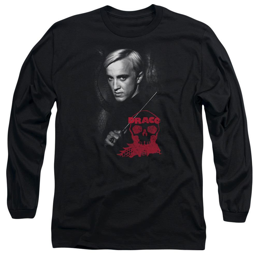HARRY POTTER/DRACO PORTRAIT -  L/S ADULT 18/1  - BLACK
