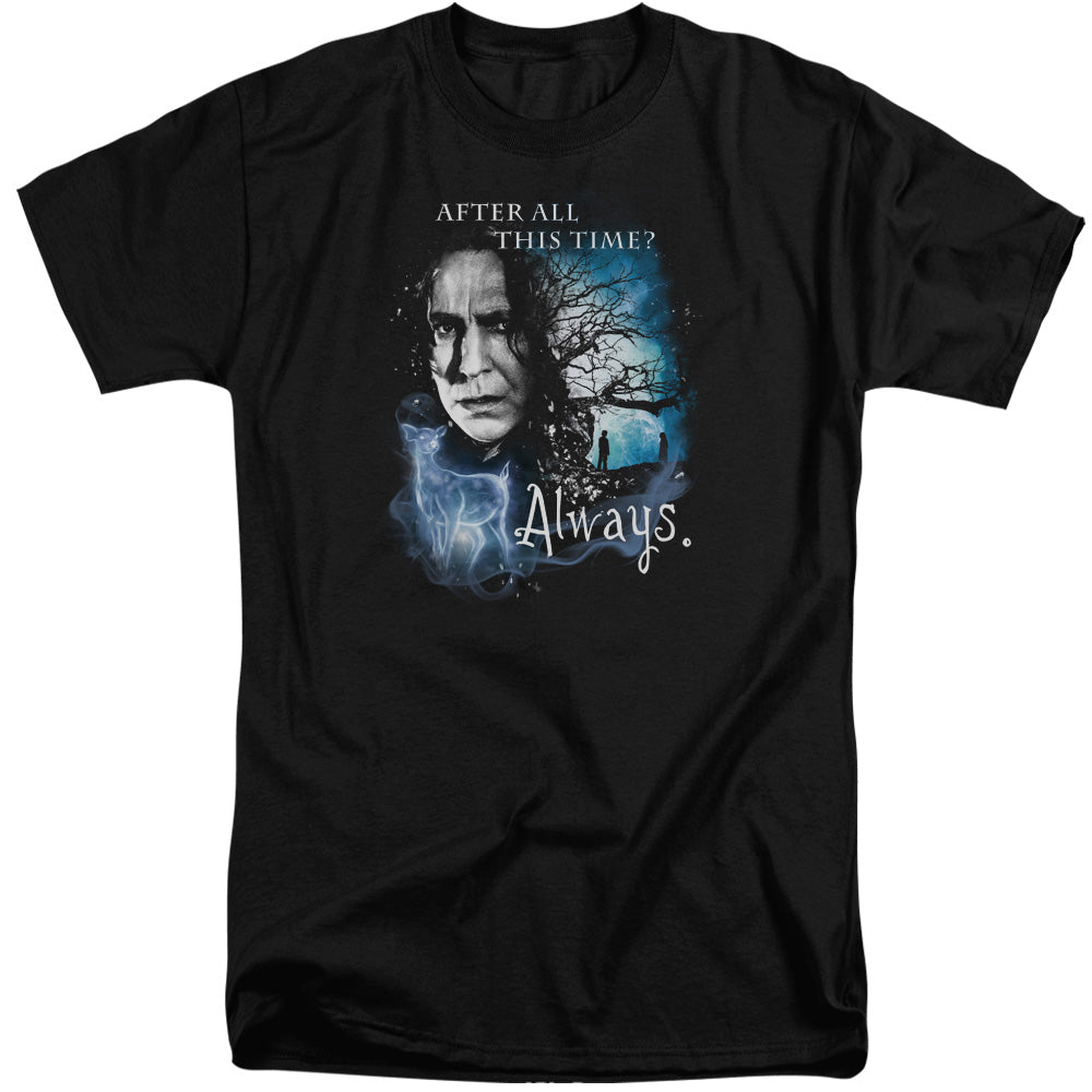 HARRY POTTER/ALWAYS - S/S ADULT TALL 18/1 - BLACK