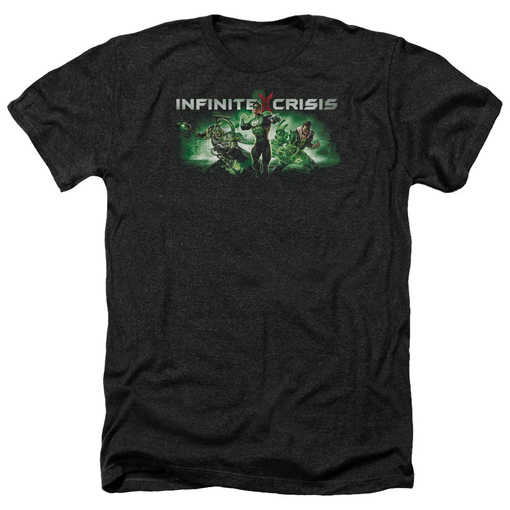 INFINITE CRISIS/IC GREEN - ADULT HEATHER - BLACK