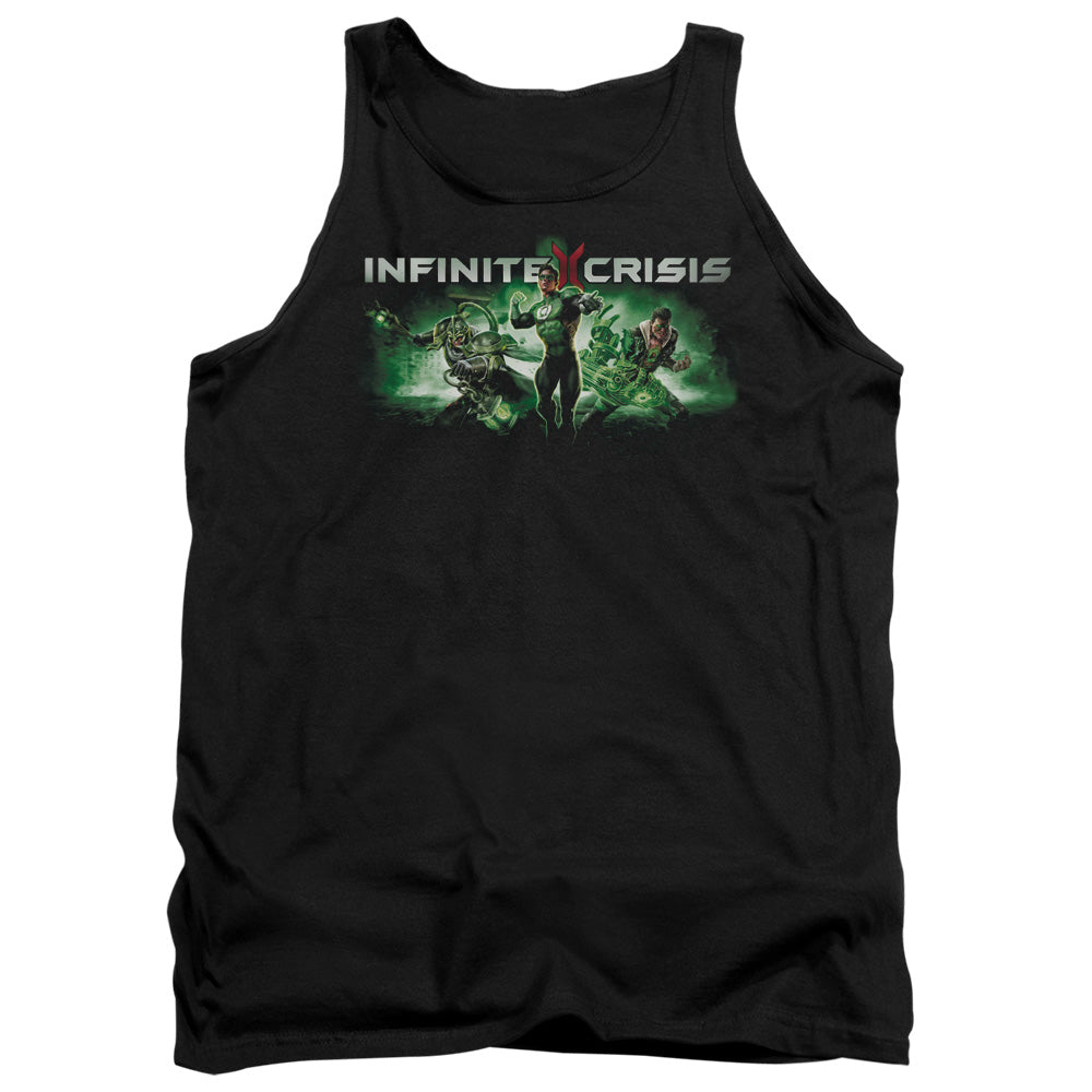 INFINITE CRISIS/IC GREEN - ADULT TANK - BLACK