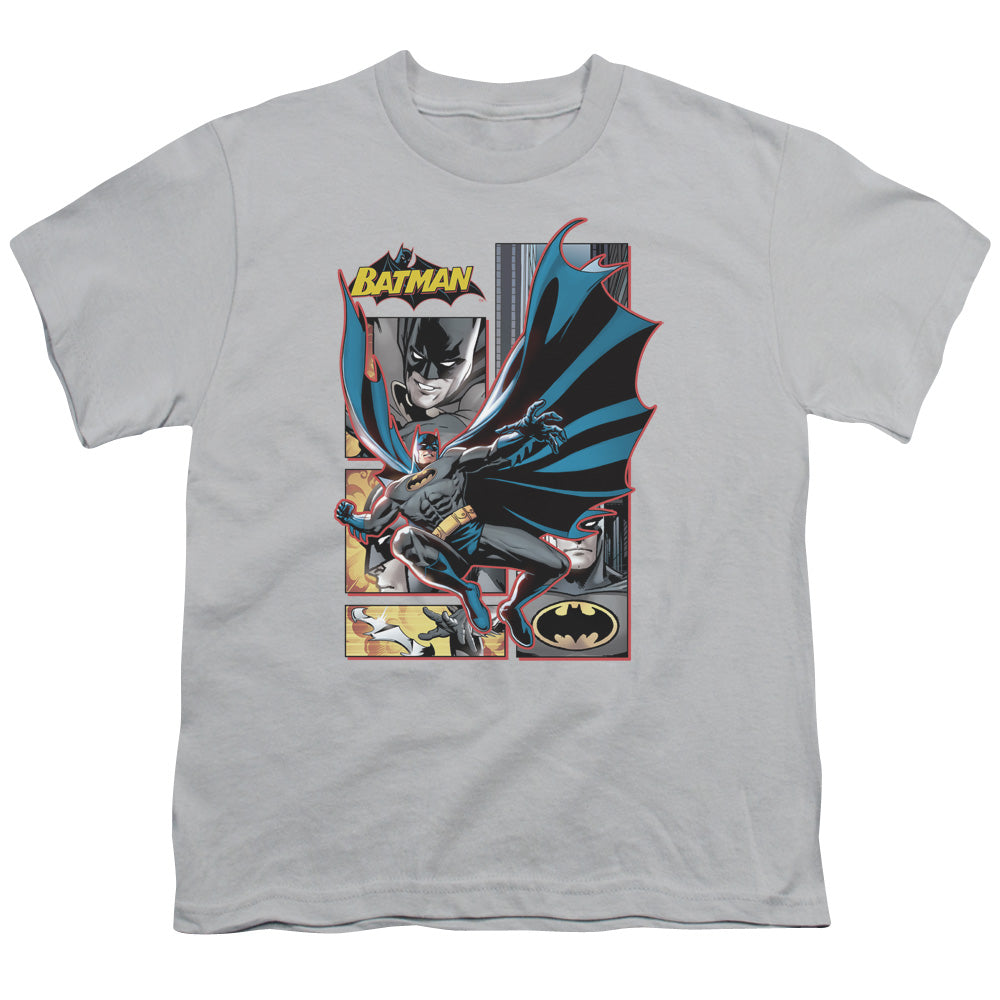 JLA/BATMAN PANELS - S/S YOUTH 18/1 - SILVER