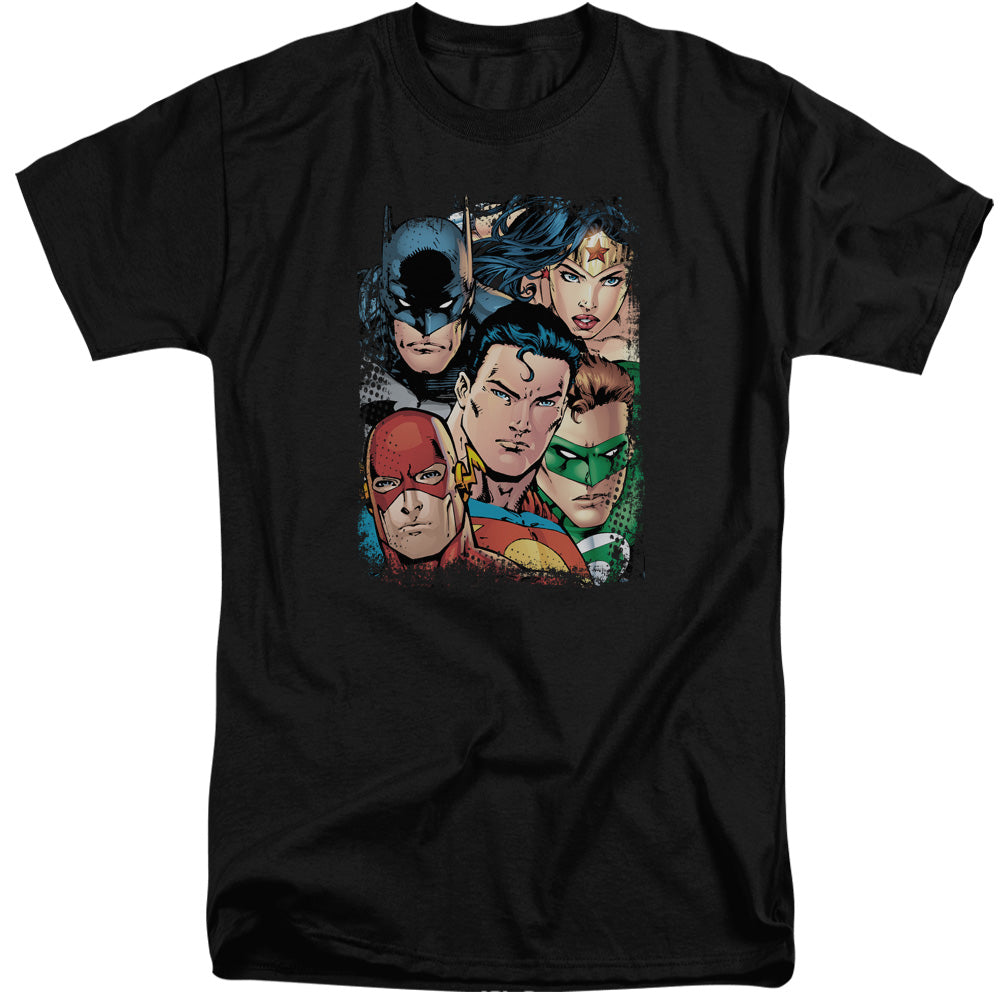 JLA/UP CLOSE AND PERSONAL - S/S ADULT TALL 18/1 - BLACK