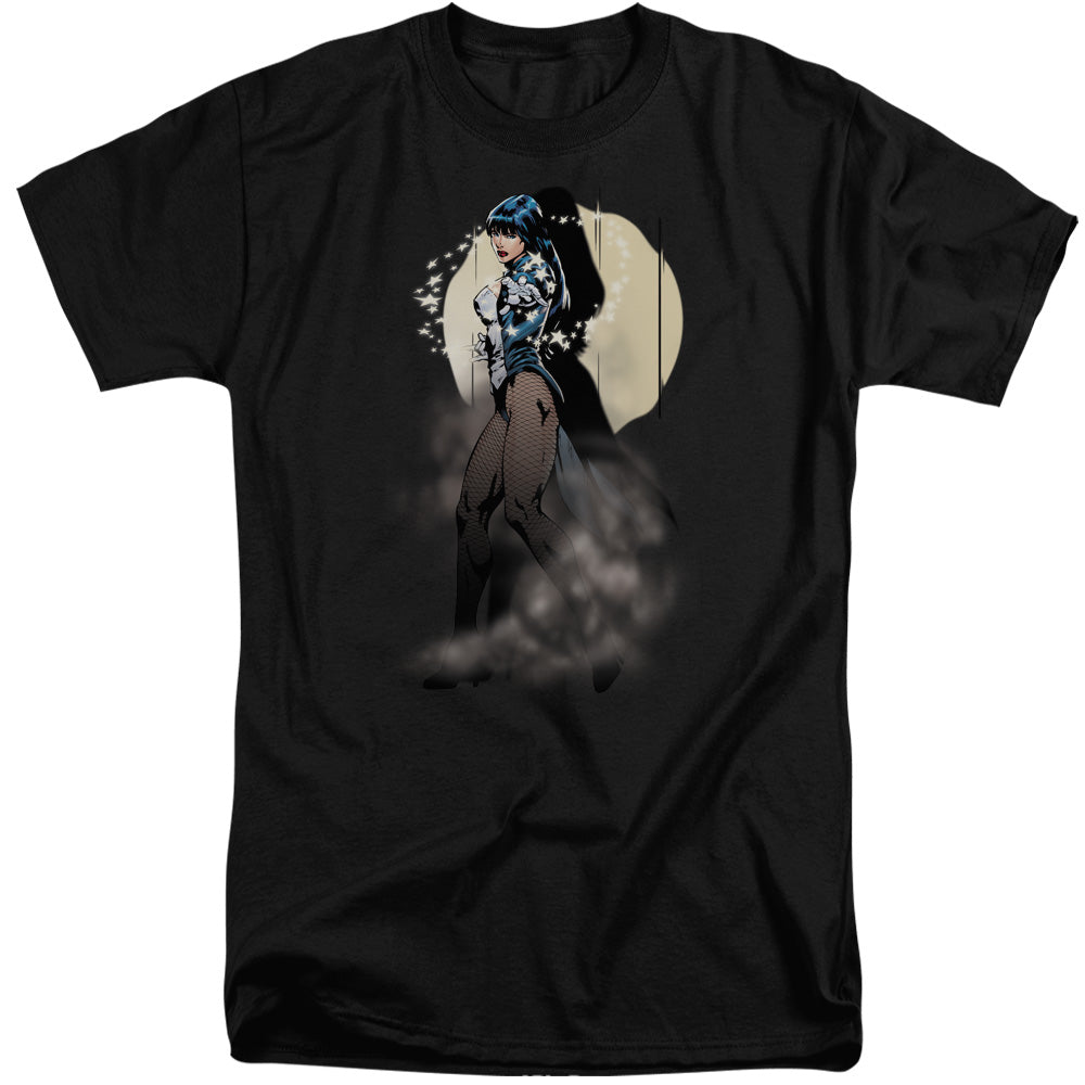 JLA/ZATANNA ILLUSION - S/S ADULT TALL 18/1 - BLACK