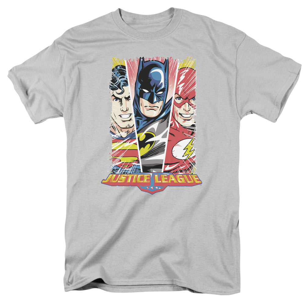 JLA/HERO TRIPTYCH - S/S ADULT 18/1 - SILVER