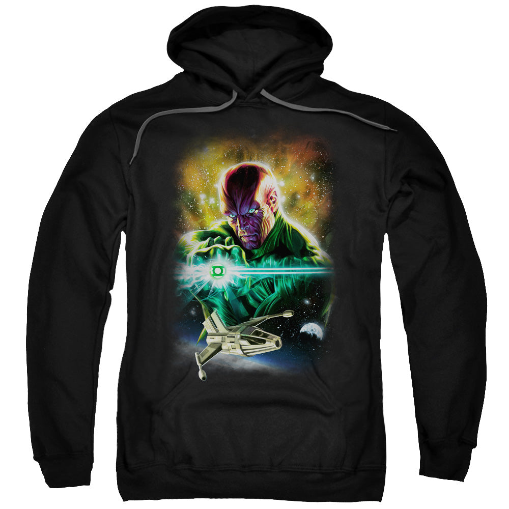 JLA(GL)/ABIN SUR - ADULT PULLOVER HOODIE - BLACK