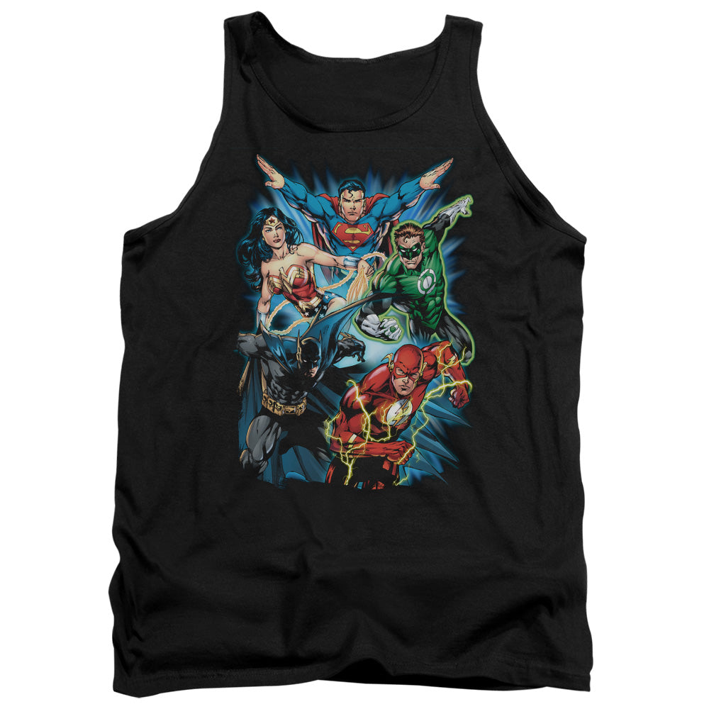 JLA/JL ASSEMBLE - ADULT TANK - BLACK