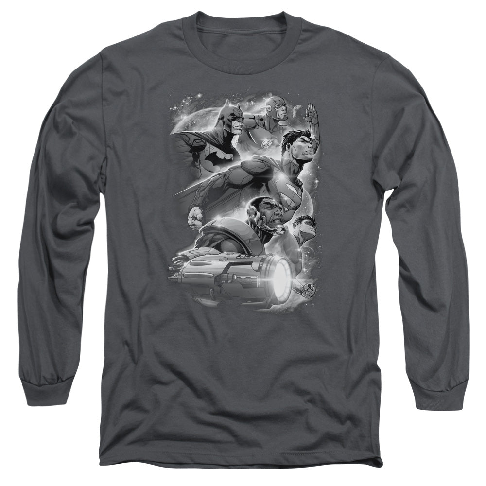 JLA/ATMOSPHERIC - L/S ADULT 18/1 - CHARCOAL