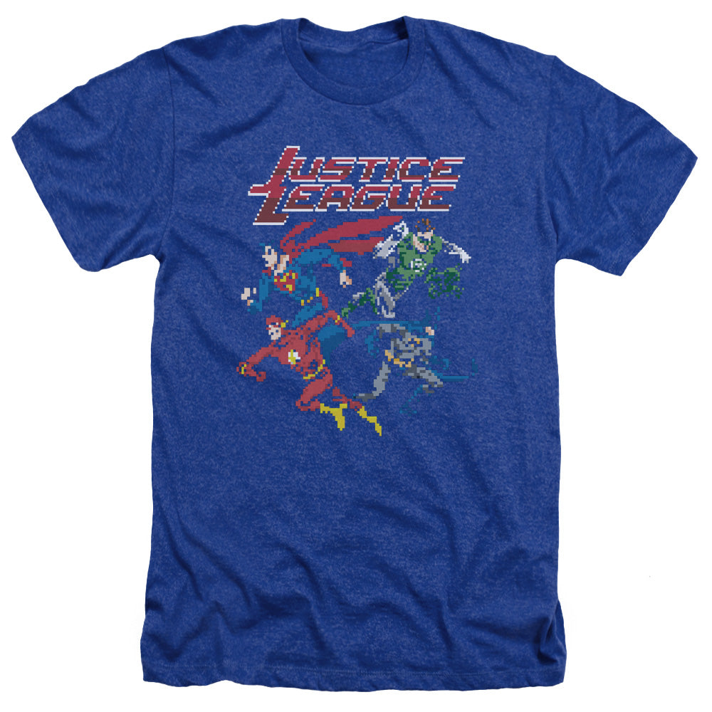 JLA/PIXEL LEAGUE - ADULT HEATHER - ROYAL BLUE