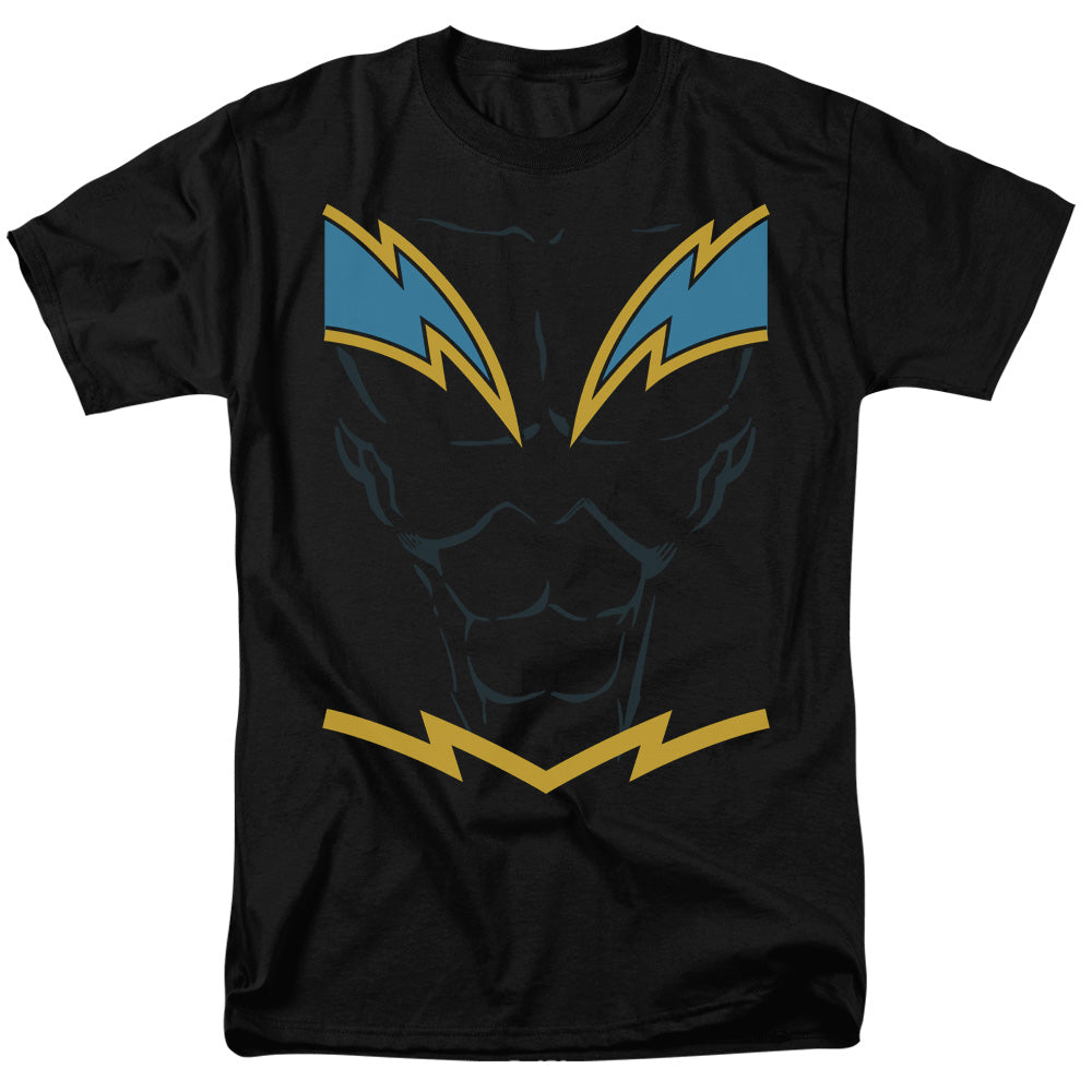 JLA/BLACK LIGHTNING - S/S ADULT 18/1  -  BLACK