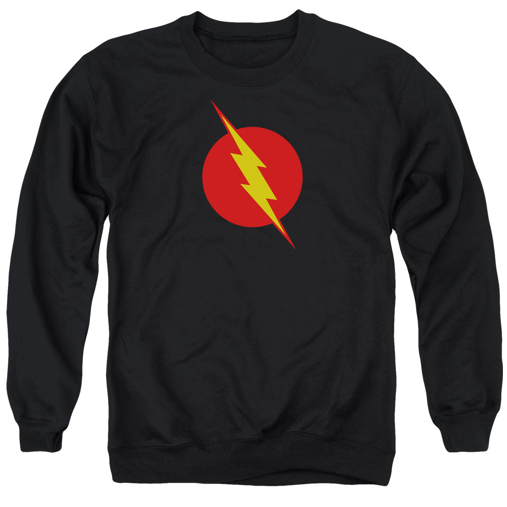 JLA/REVERSE FLASH - ADULT CREWNECK SWEATSHIRT - BLACK