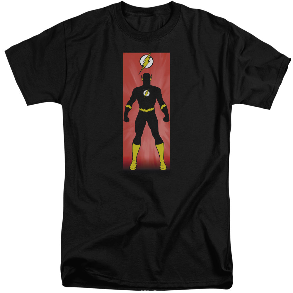 JLA/FLASH BLOCK - S/S ADULT TALL 18/1 - BLACK