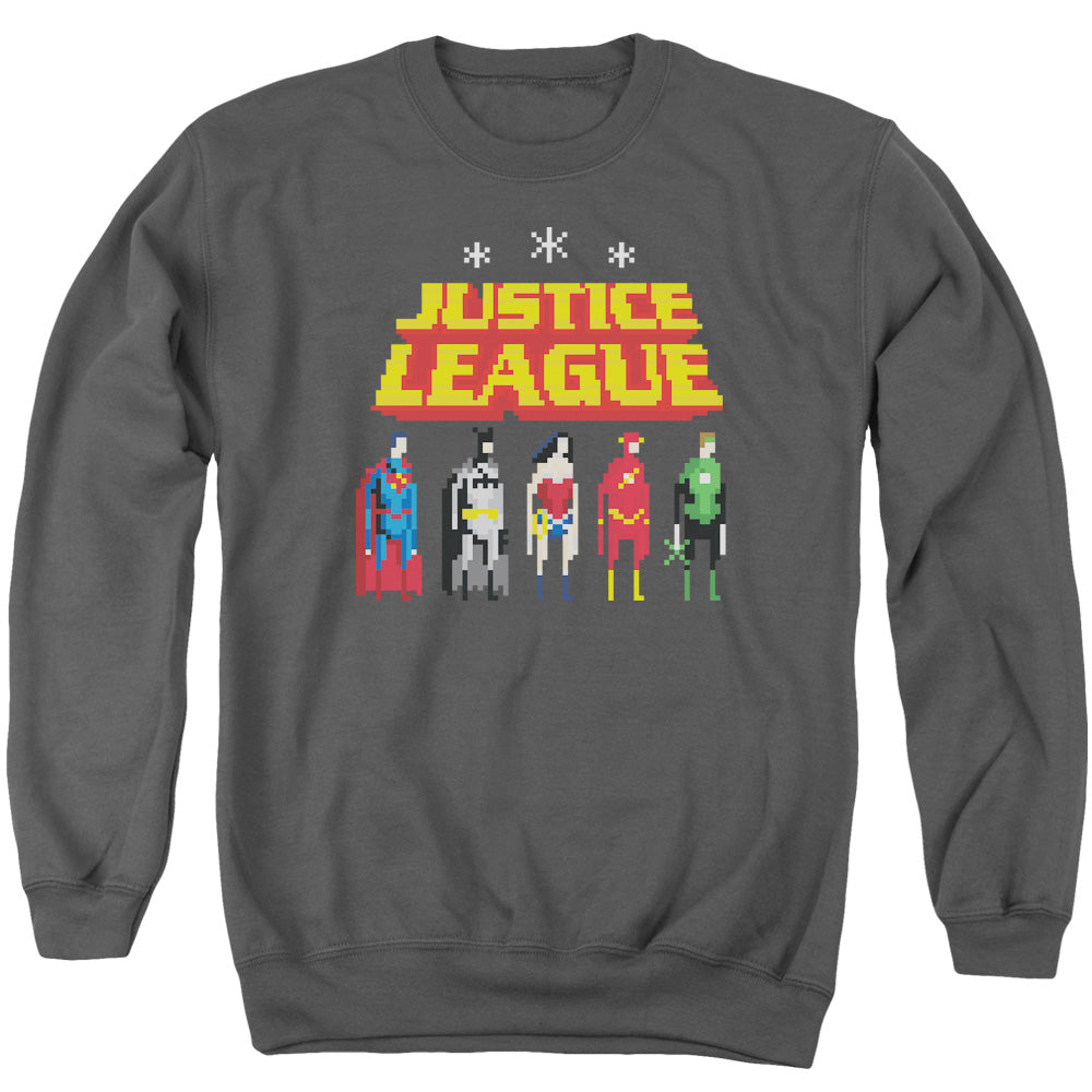 JLA/STANDING BELOW - ADULT CREWNECK SWEATSHIRT - CHARCOAL