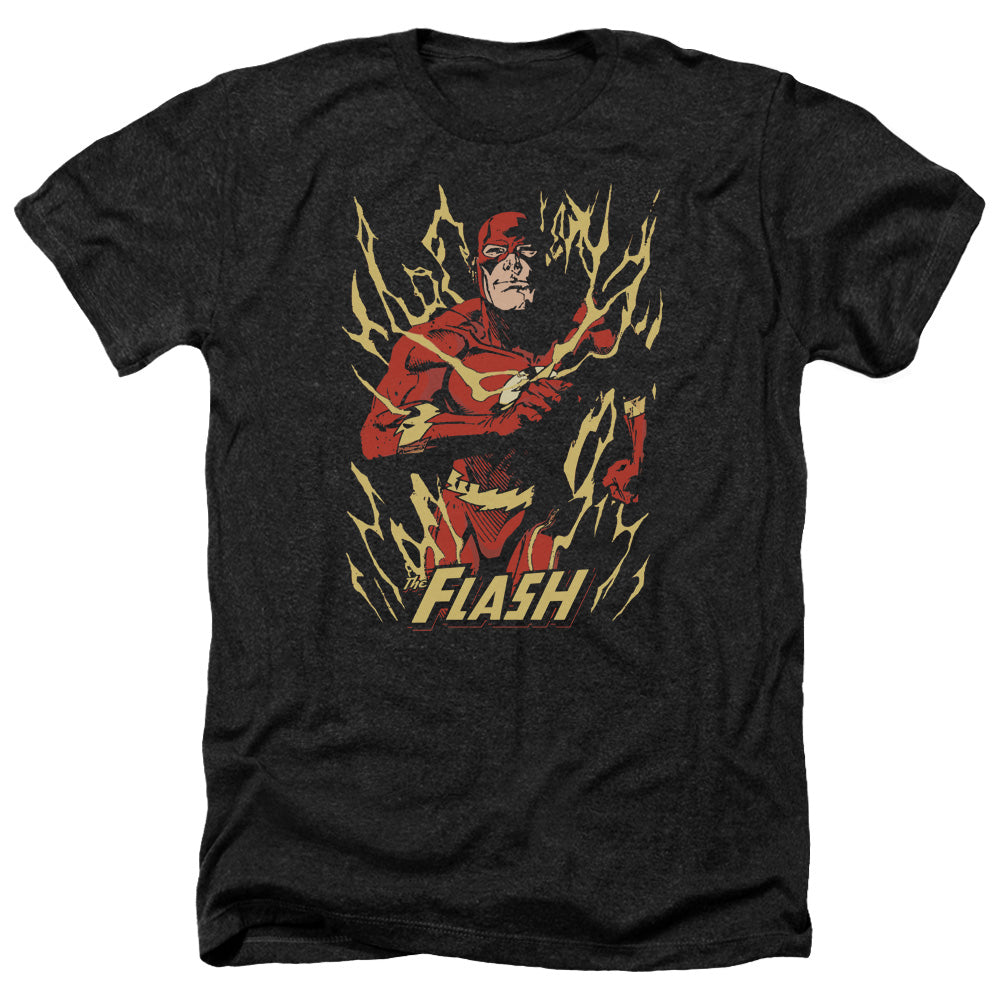 JLA/FLASH FLARE - ADULT HEATHER - BLACK