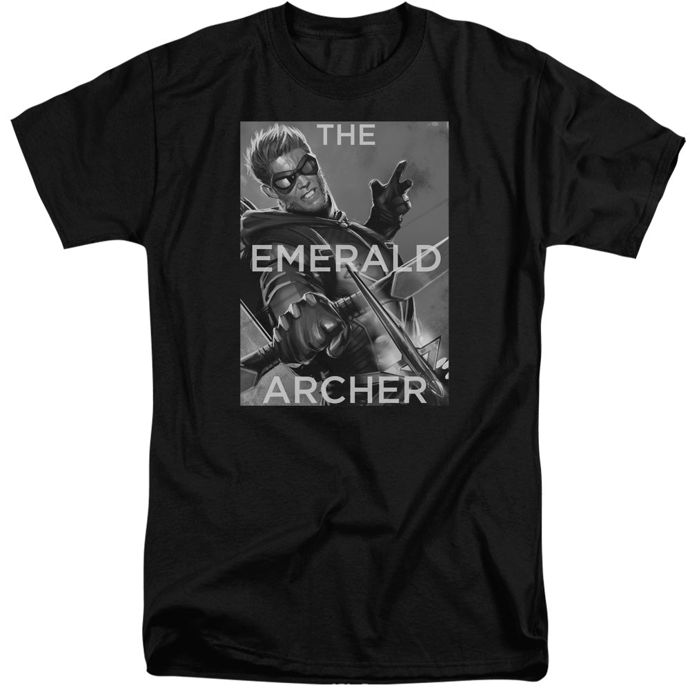 JLA/TRIGGER - S/S ADULT TALL 18/1 - BLACK