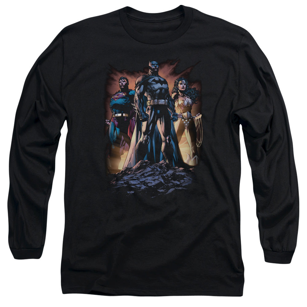 JLA/TAKE A STAND -  L/S ADULT 18/1  - BLACK