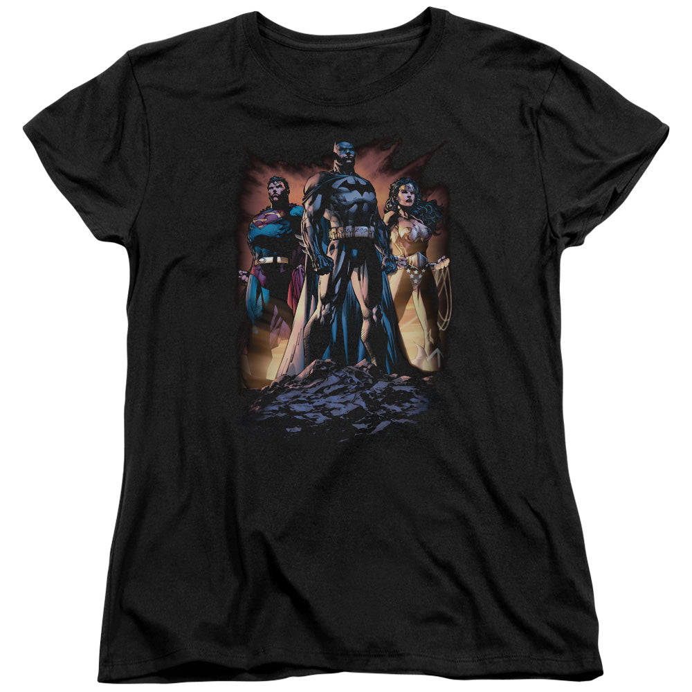 JLA/TAKE A STAND - S/S WOMENS TEE - BLACK