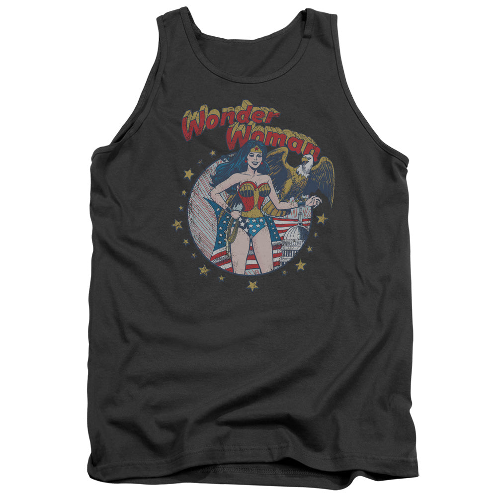 JLA/AT YOUR SERVICE - ADULT TANK - CHARCOAL