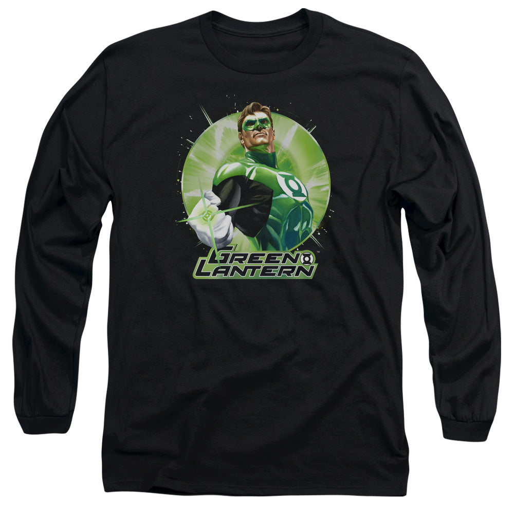 JLA/GREEN STATIC -  L/S ADULT 18/1  - BLACK