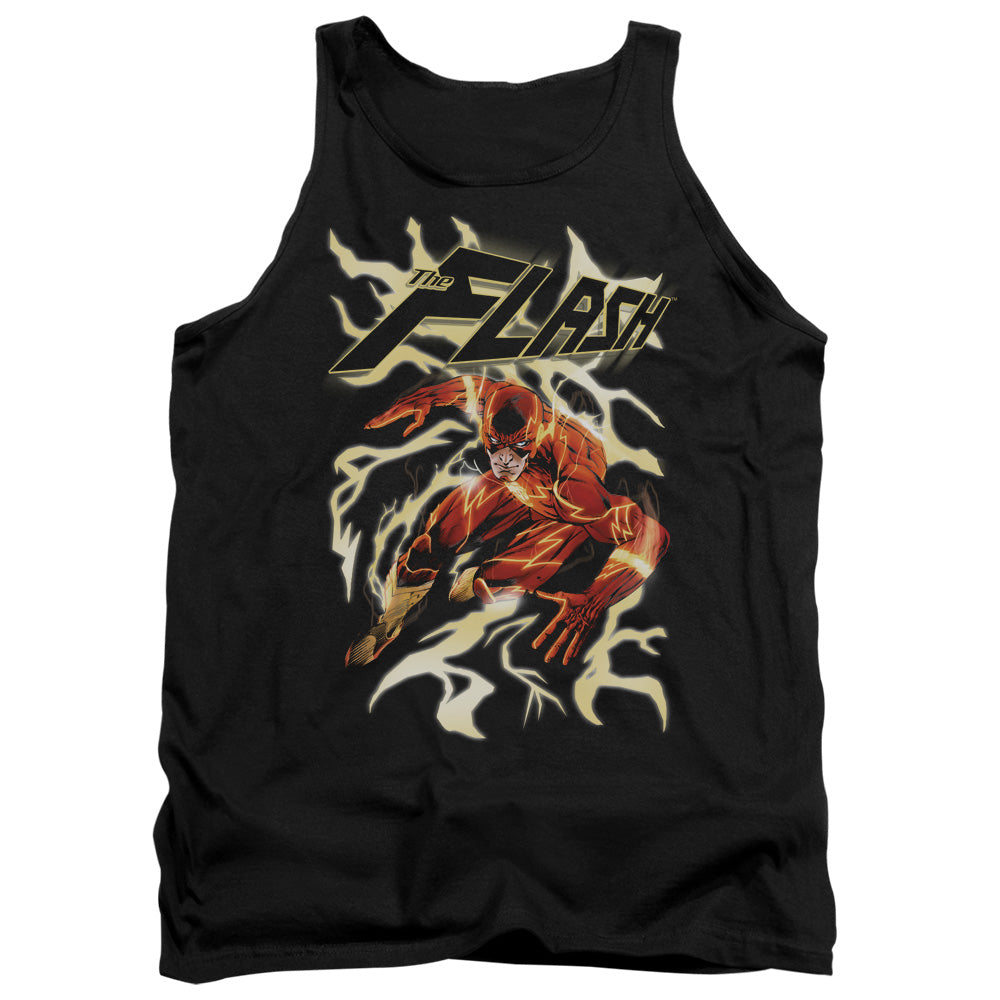 JLA/ELECTRIC RUN - ADULT TANK - BLACK