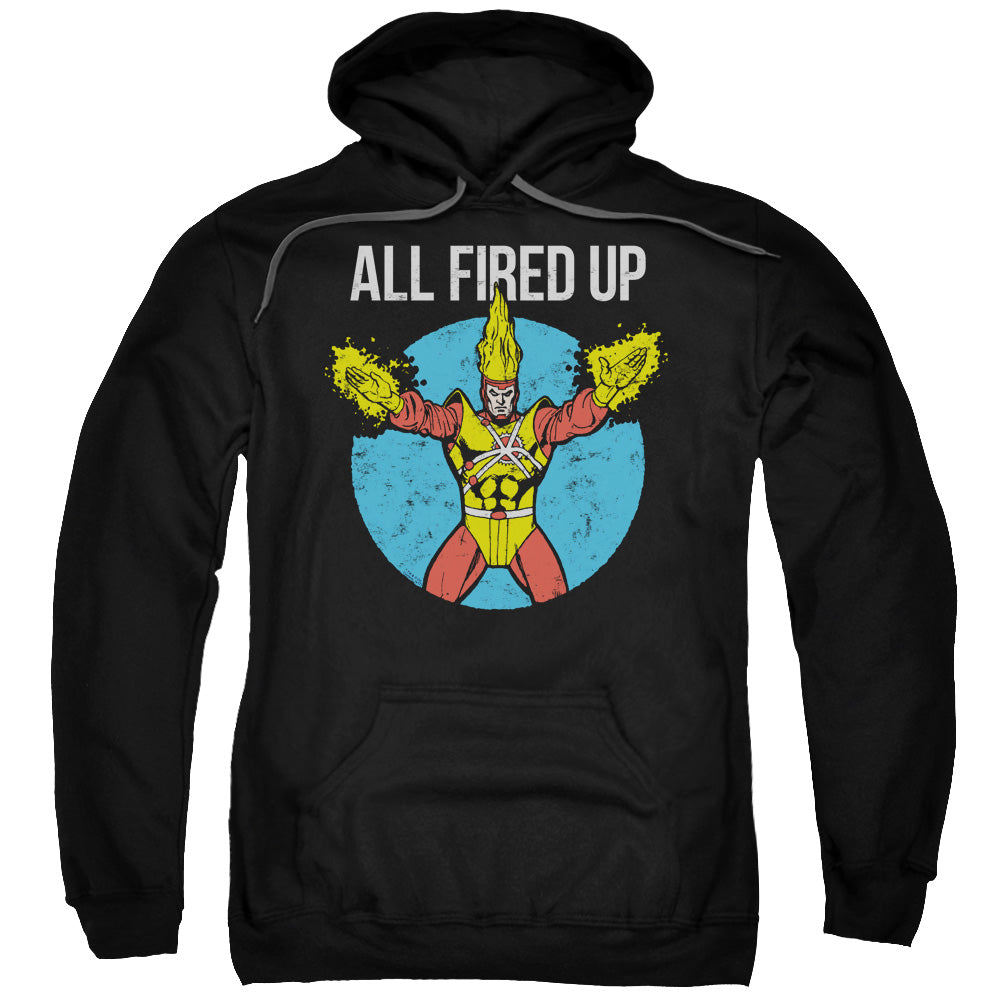 JLA/FIRESTORMS PARTY - ADULT PULLOVER HOODIE - BLACK
