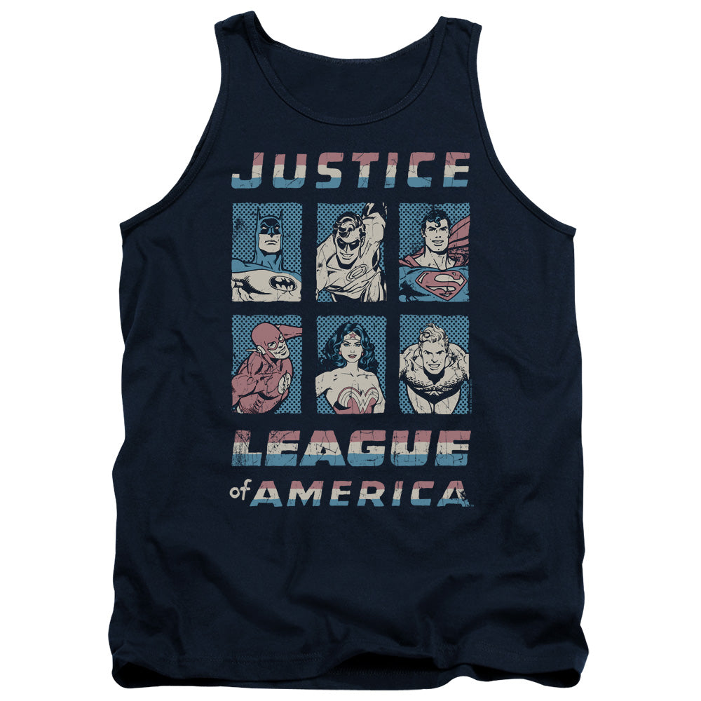 JLA/AMERICAN LEAGUE - ADULT TANK - NAVY