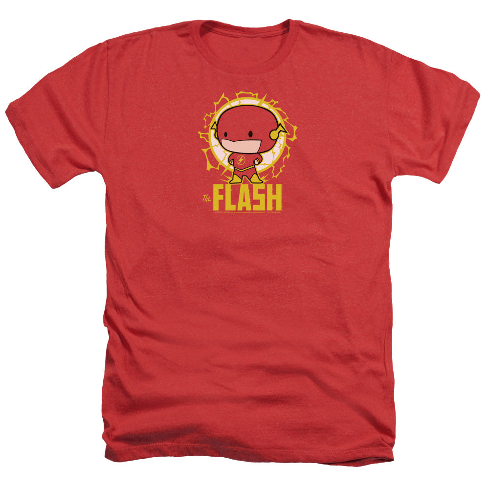 DC FLASH/FLASH CHIBI - ADULT HEATHER - RED