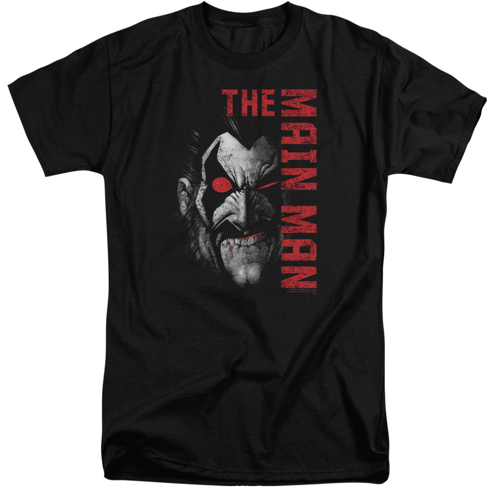 JLA/MAIN MAN - S/S ADULT TALL 18/1 - BLACK