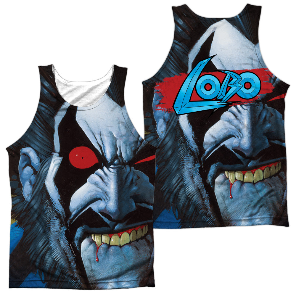 JLA/BIT LIP (FRONT/BACK PRINT) - ADULT POLY TANK TOP - MULTI