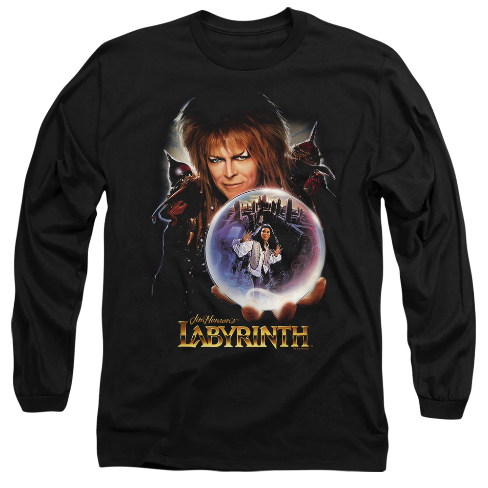 LABYRINTH/I HAVE A GIFT - L/S ADULT 18/1 - BLACK