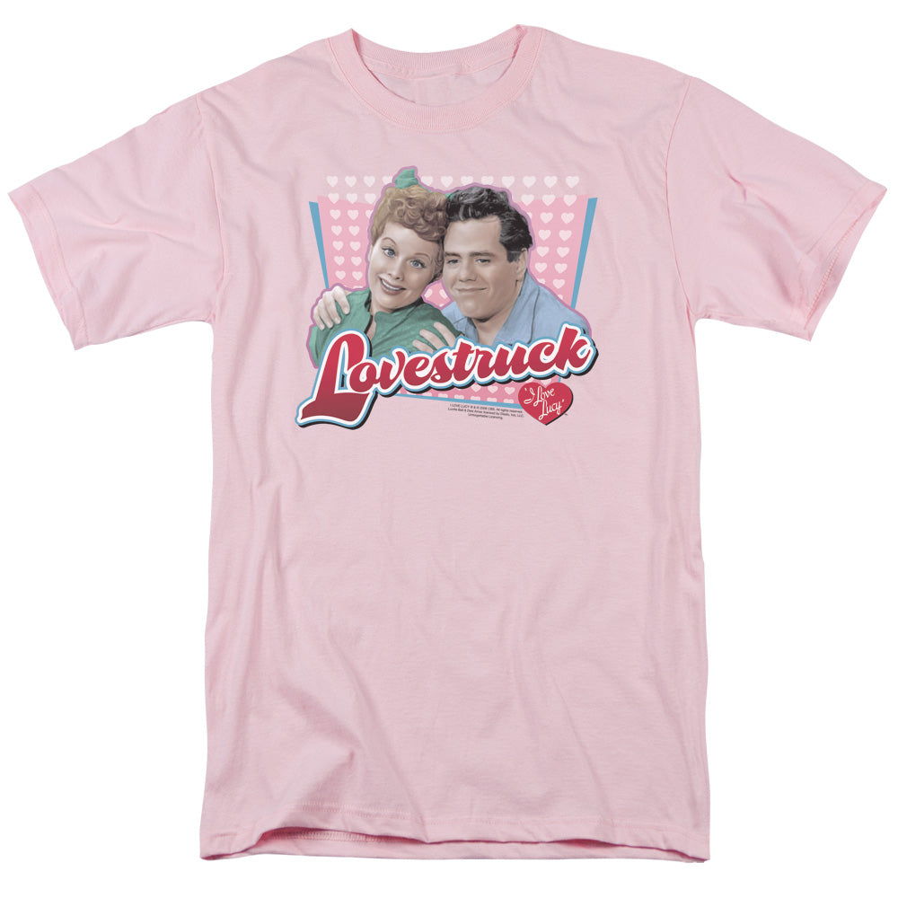 I LOVE LUCY/LOVESTRUCK - S/S ADULT 18/1 - PINK