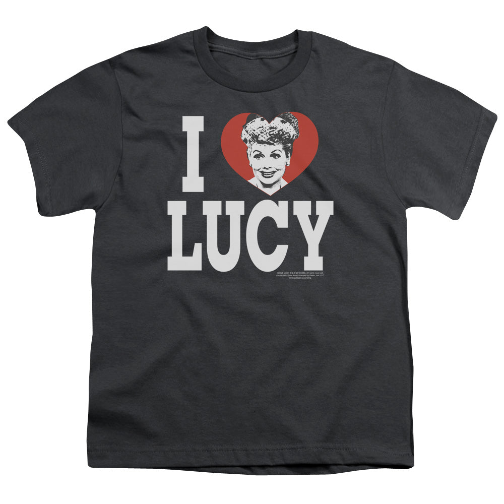 I LOVE LUCY/I LOVE LUCY - S/S YOUTH 18/1 - CHARCOAL