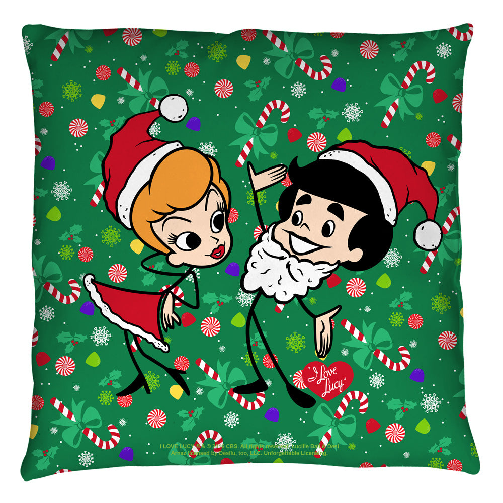 I LOVE LUCY/HOLIDAY DANCE - THROW PILLOW