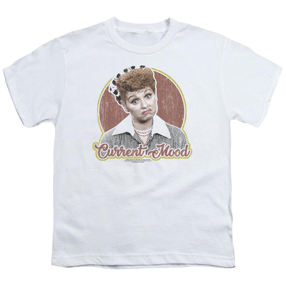 I LOVE LUCY/CURRENT MOOD - S/S YOUTH 18/1 - WHITE
