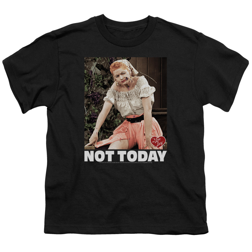 I LOVE LUCY/NOT TODAY - S/S YOUTH 18/1 - BLACK
