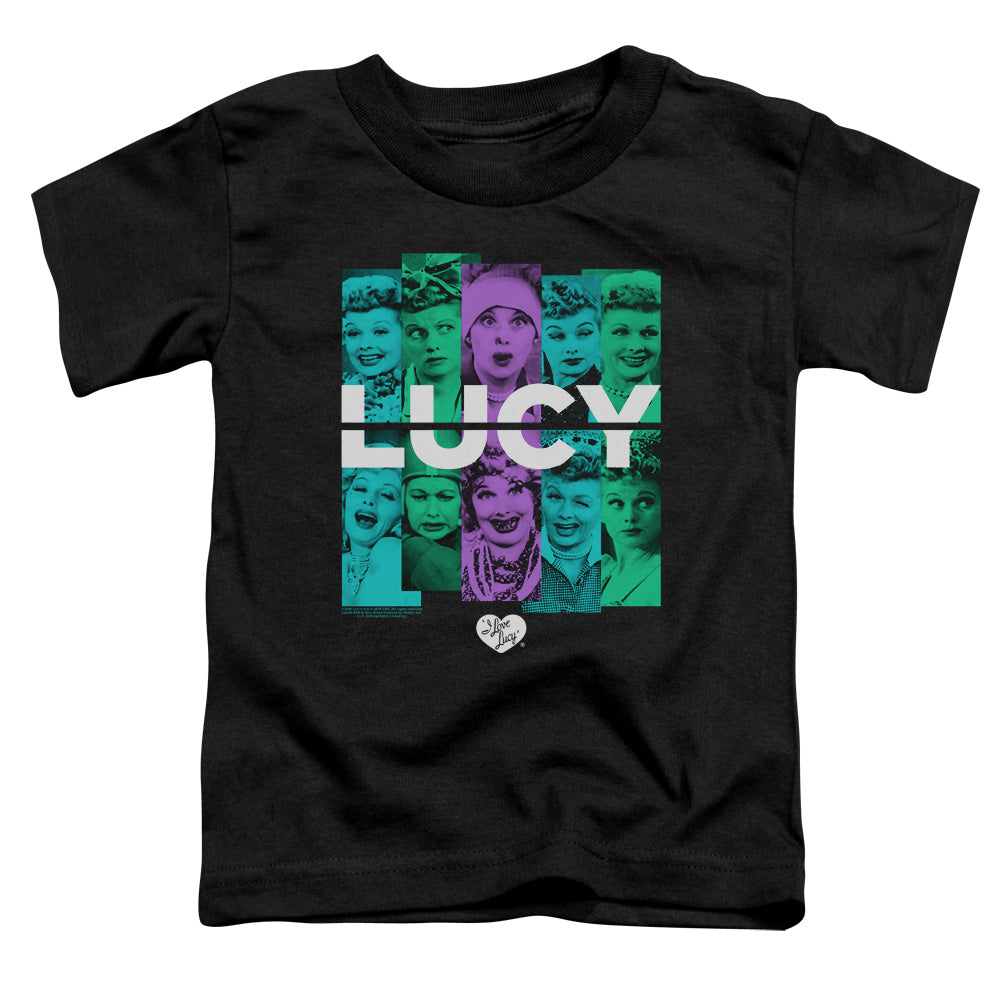I LOVE LUCY/SHADES OF LUCY - S/S TODDLER TEE - BLACK