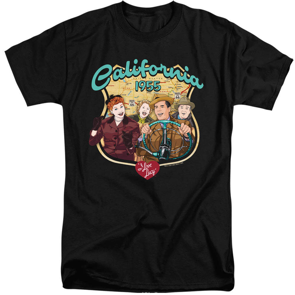 I LOVE LUCY/ROAD TRIP - S/S ADULT TALL 18/1 - BLACK