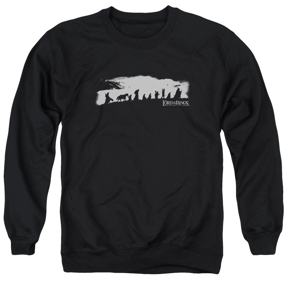 LOR/THE FELLOWSHIP - ADULT CREWNECK SWEATSHIRT - BLACK