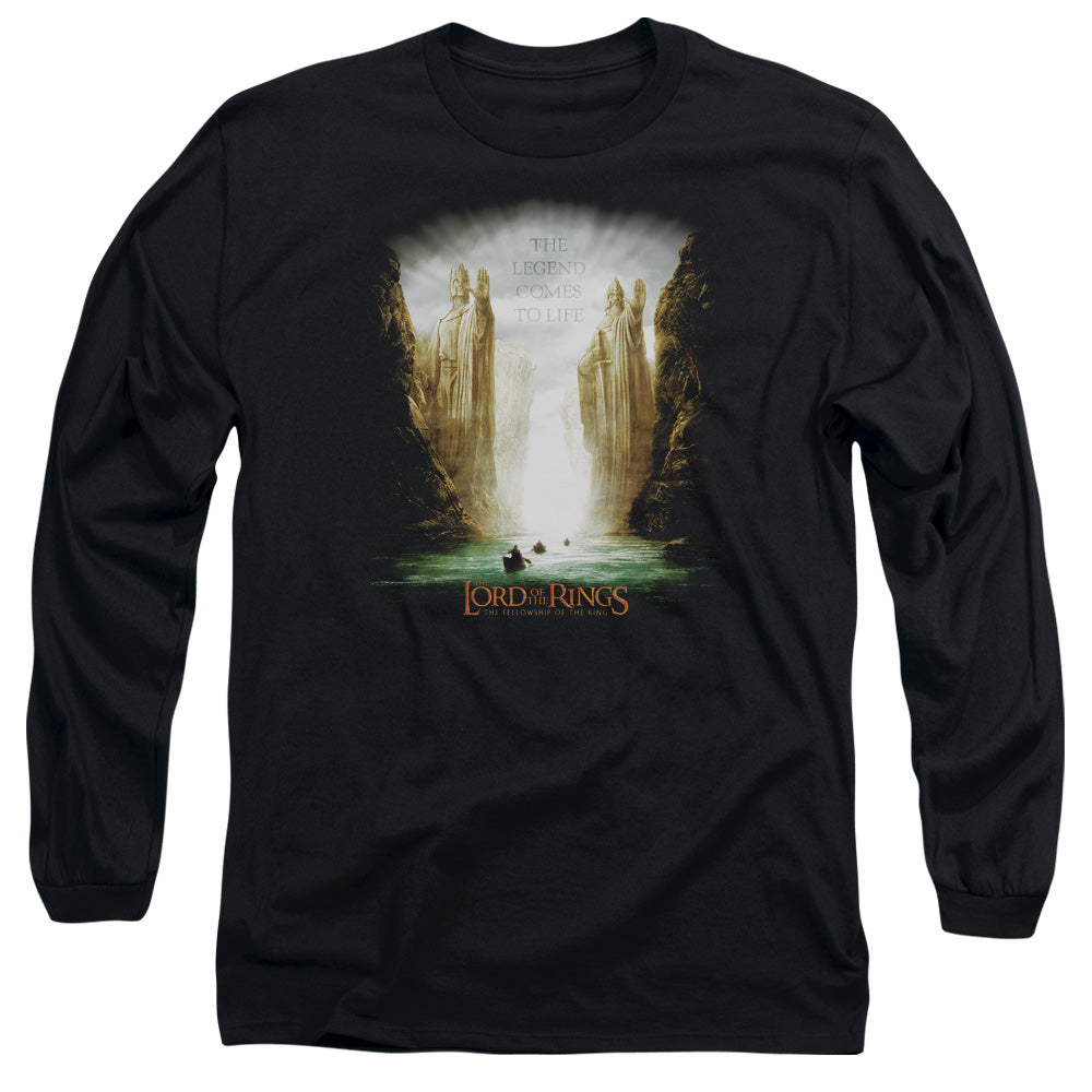 LOR/KINGS OF OLD - L/S ADULT 18/1 - BLACK