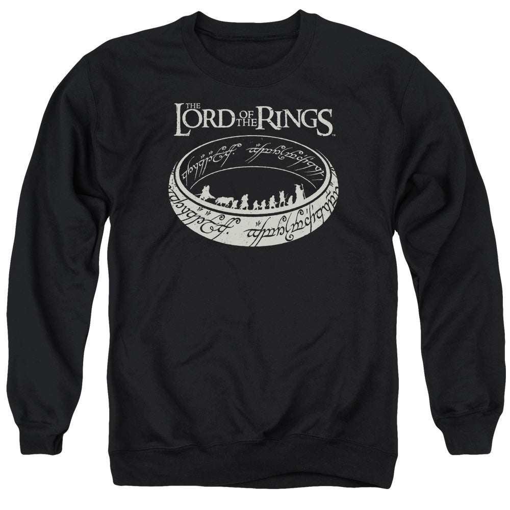 LORD OF THE RINGS/THE JOURNEY - ADULT CREWNECK SWEATSHIRT - BLACK