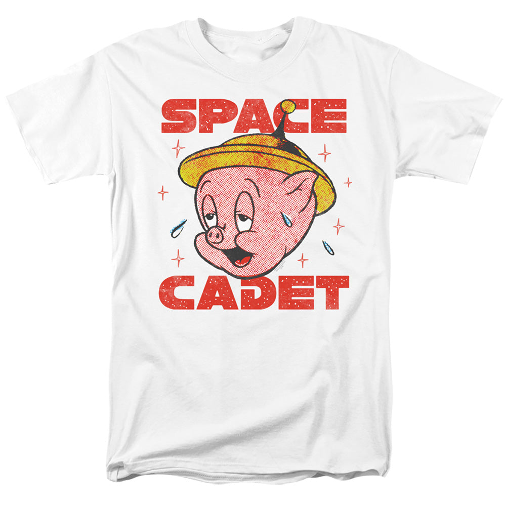 LOONEY TUNES/SPACE GHOST - S/S ADULT 18/1 - WHITE