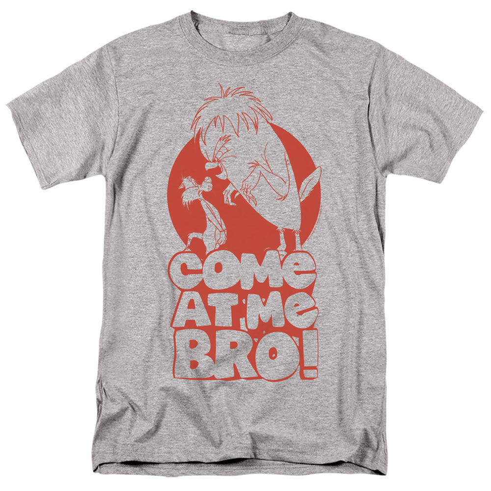 LOONEY TUNES/COME AT ME - S/S ADULT 18/1 - ATHLETIC HEATHER