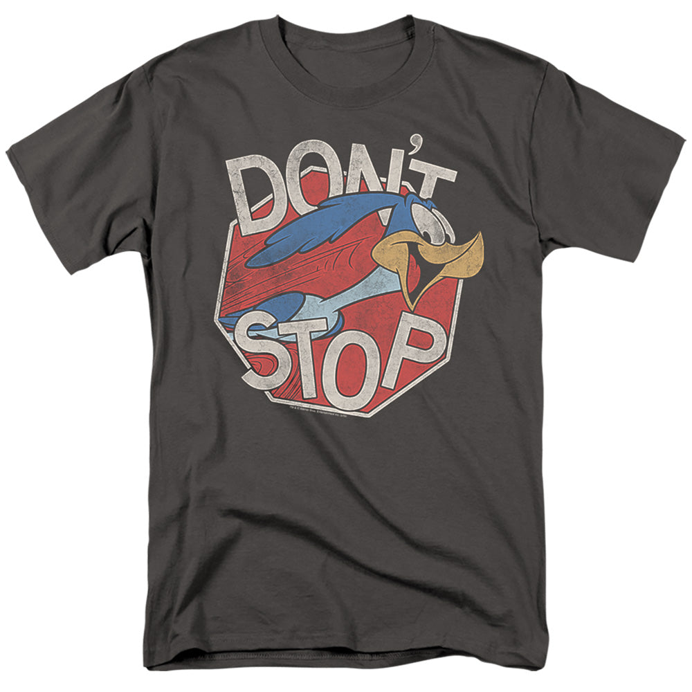 LOONEY TUNES/DONT STOP - S/S ADULT 18/1 - CHARCOAL