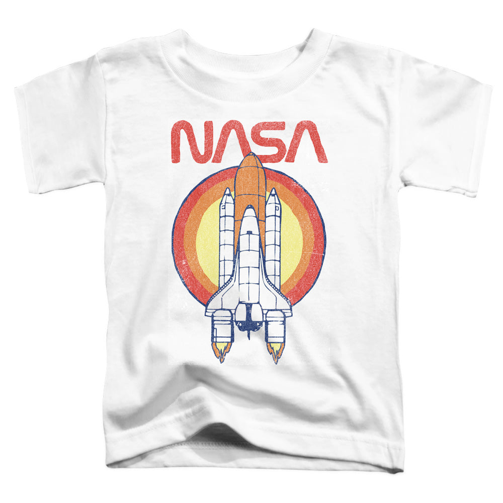 NASA/SHUTTLE CIRCLE - S/S TODDLER TEE - WHITE